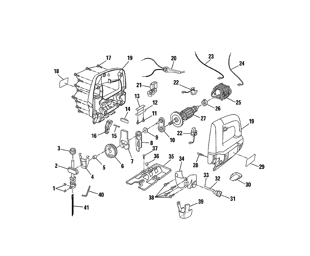 Buy Ryobi JS048 Replacement Tool Parts Ryobi JS048 Other tools in
