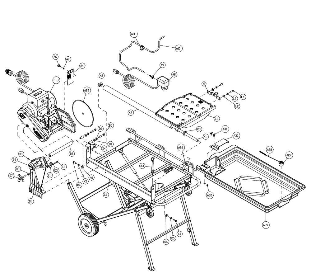 Buy MK Diamond MK-101-JCS-Rental Replacement Tool Parts | MK Diamond MK