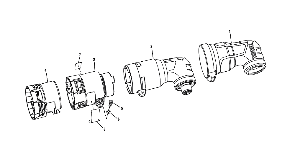 Buy Ridgid R8223401 Replacement Tool Parts Ridgid R8223401 Diagram