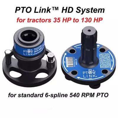 PTO Link Duo Bundle Compact Quick-Connect System with 1 TractoFemale