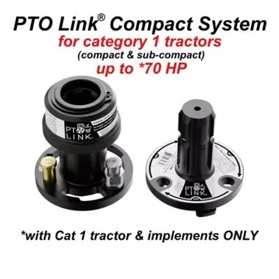PTO Link Duo Bundle Compact Quick-Connect System with 1 TractoFemale