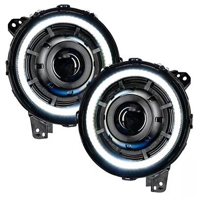 ORACLE Lighting Oculus ColorSHIFT Bi-LED Projector Headlights for Jeep