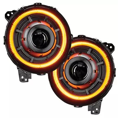 ORACLE Lighting Oculus Heated Lens Bi-LED Projector Headlights for Jeep
