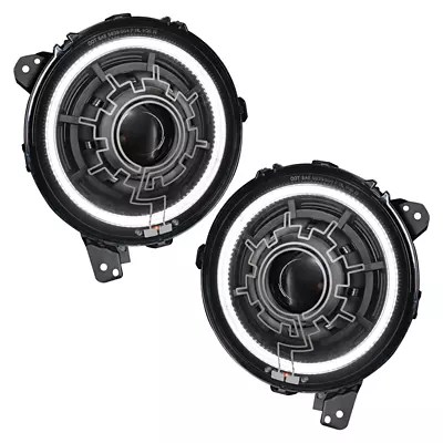ORACLE Lighting Oculus Heated Lens Bi-LED Projector Headlights for Jeep
