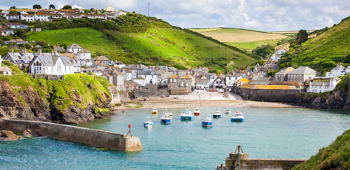 Google Street View Port Isaac, Cornwall, England