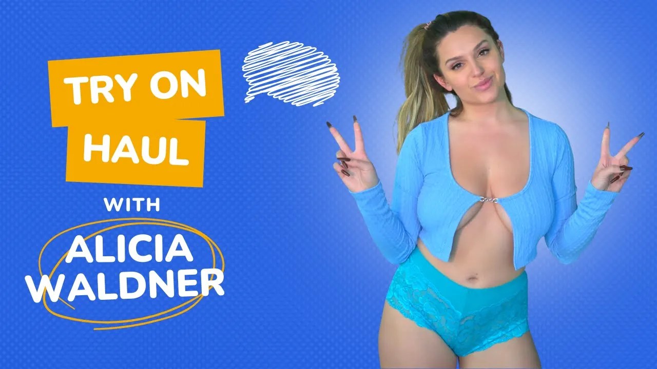 Whimsical Try-On Haul | Alicia Waldner (4K) | TryOn.Video