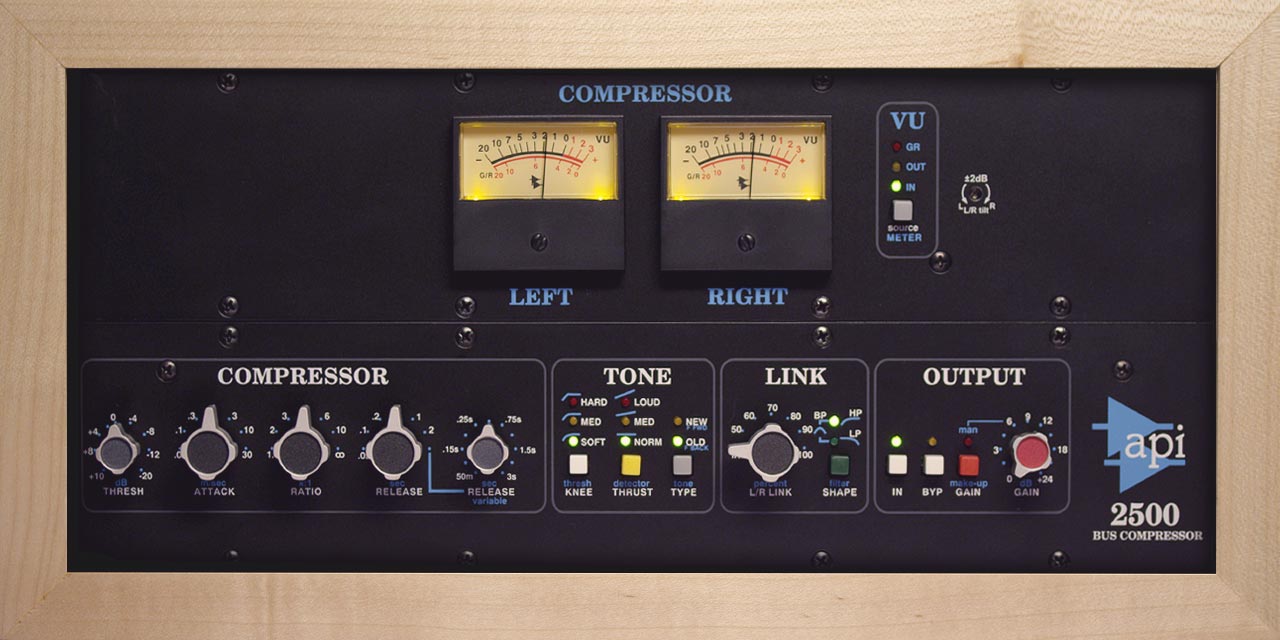 API 2500 Bus Compressor UAD Audio Plugins Universal Audio