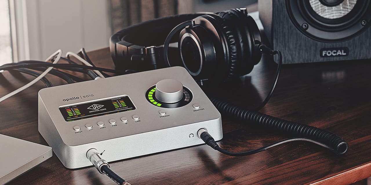 Apollo Solo Desktop Thunderbolt 3 Audio Interface Universal Audio