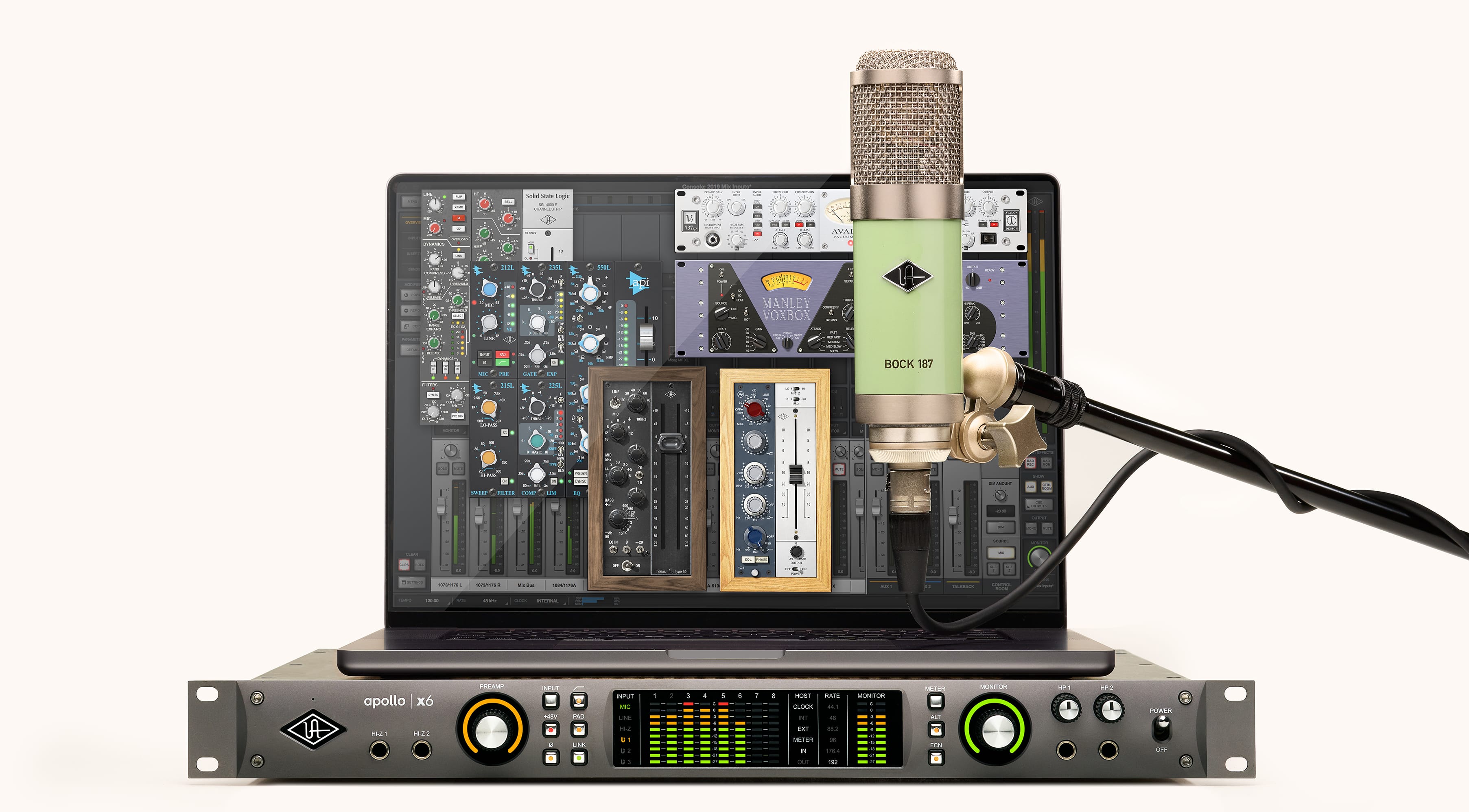 Apollo x6 Thunderbolt Audio Interface Universal Audio