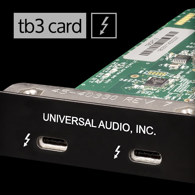 UA Audio Interfaces Thunderbolt & USB Audio Interfaces Universal Audio