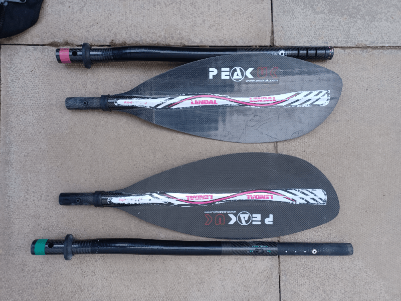 Lendal Touring paddle all carbon £225 The UK Rivers Guidebook