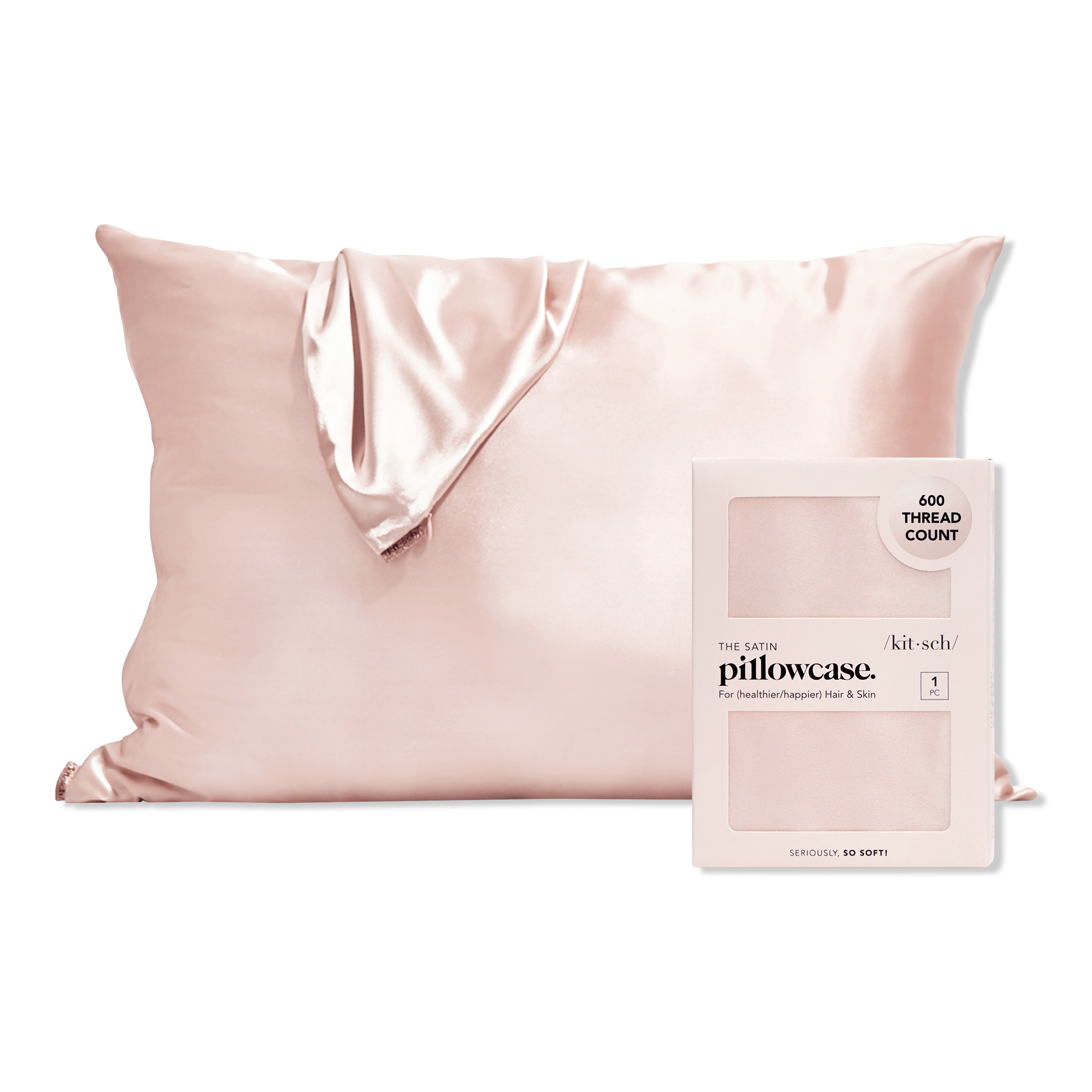 Kitsch Blush Satin Pillowcase Ulta Beauty