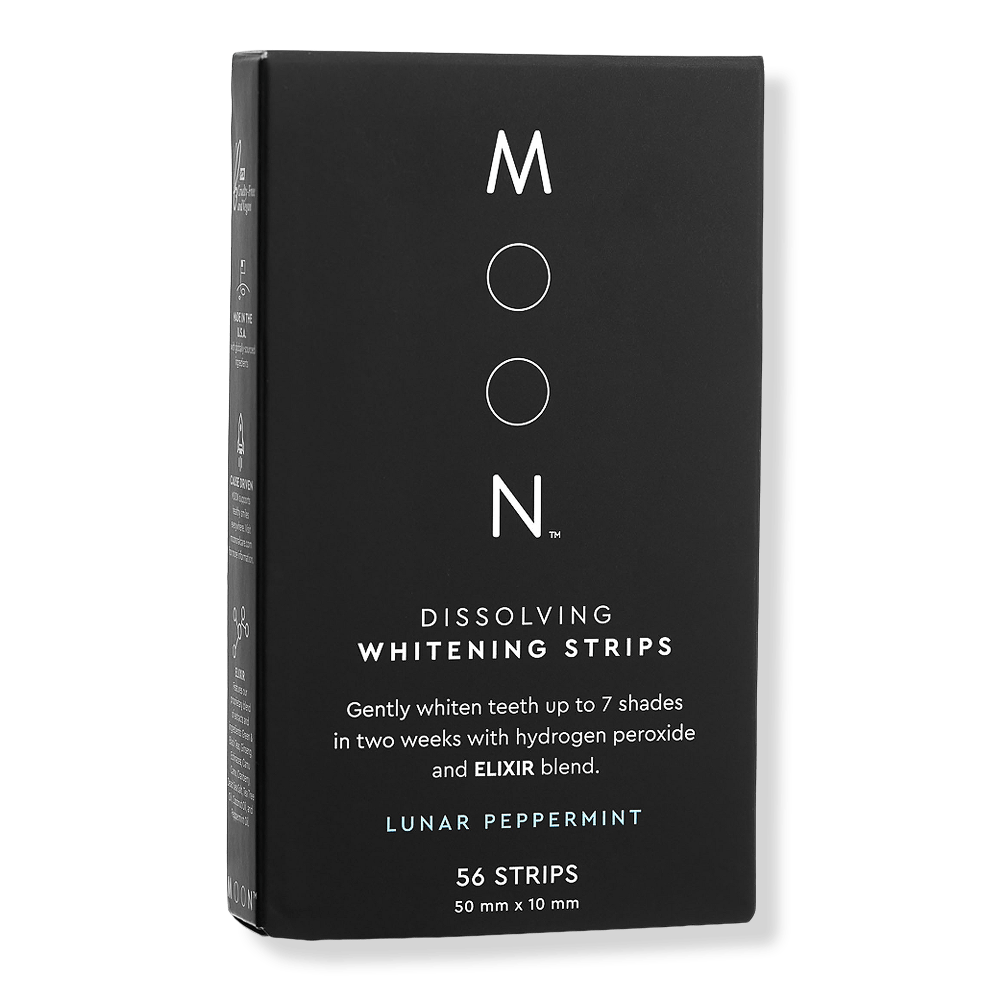 Moon Dissolving Teeth Whitening Strips Gentle At Home Whitening