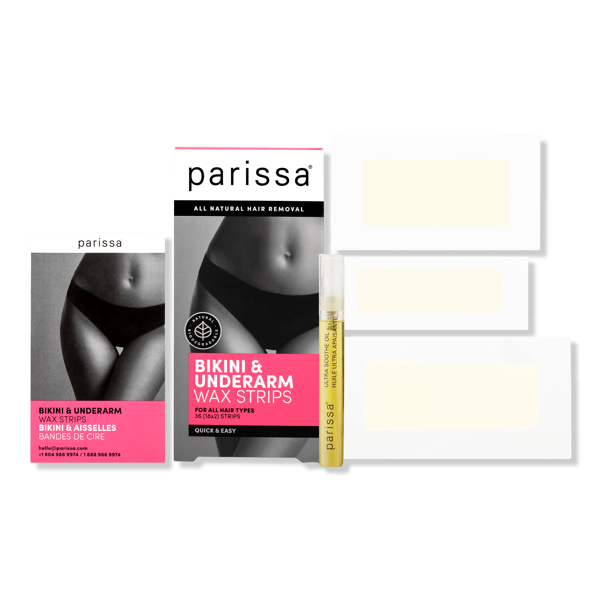Parissa Bikini & Underarm Wax Strips Big Apple Buddy