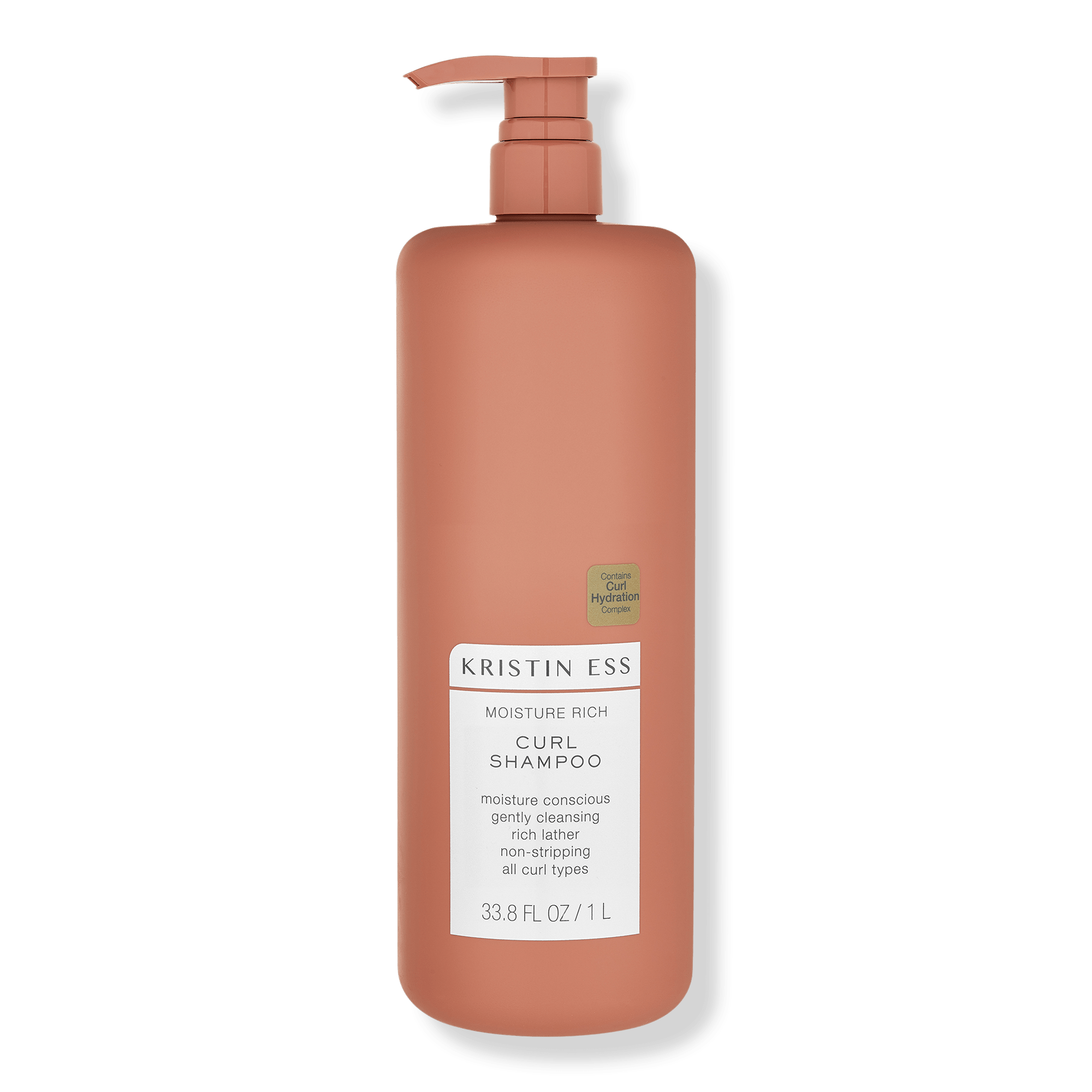 KRISTIN ESS HAIR 33.8 oz Moisture Rich Curl Shampoo for Curly + Wavy