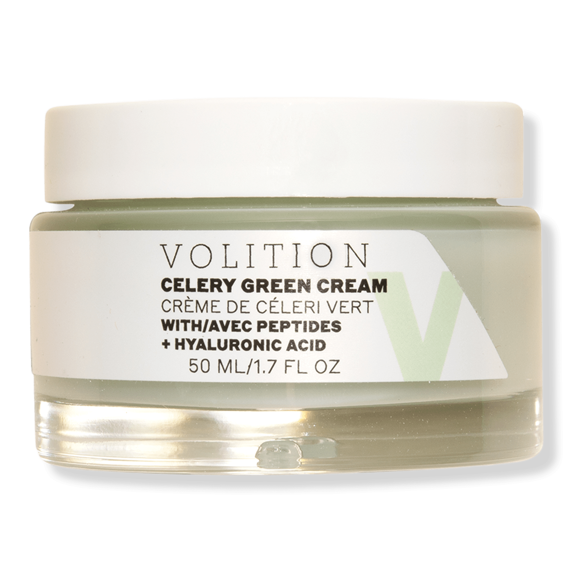 Volition Celery Green Cream With Hyaluronic Acid + Peptides