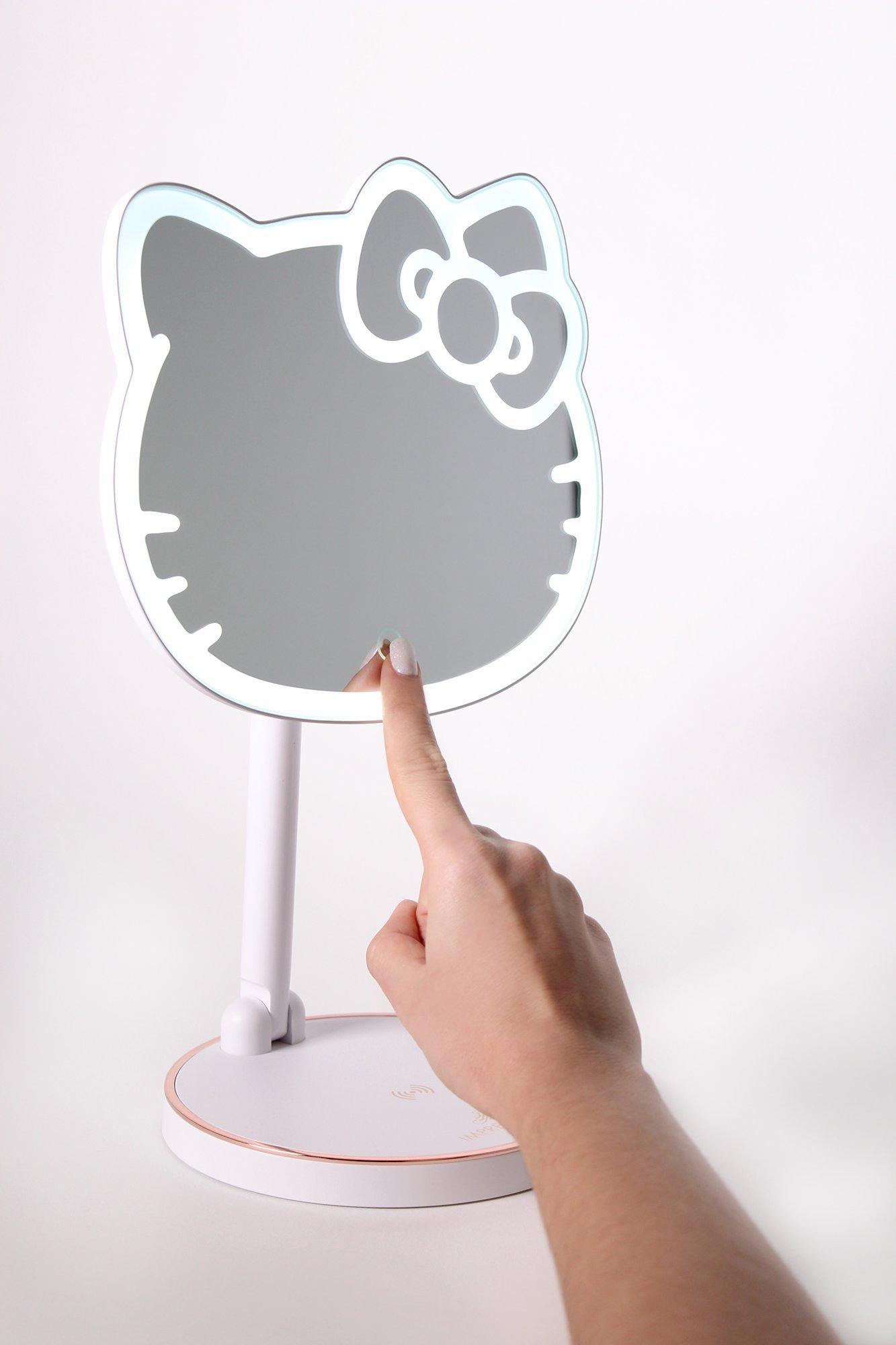 Impressions Vanity Hello Kitty Rechargeable Table Makeup Mirror