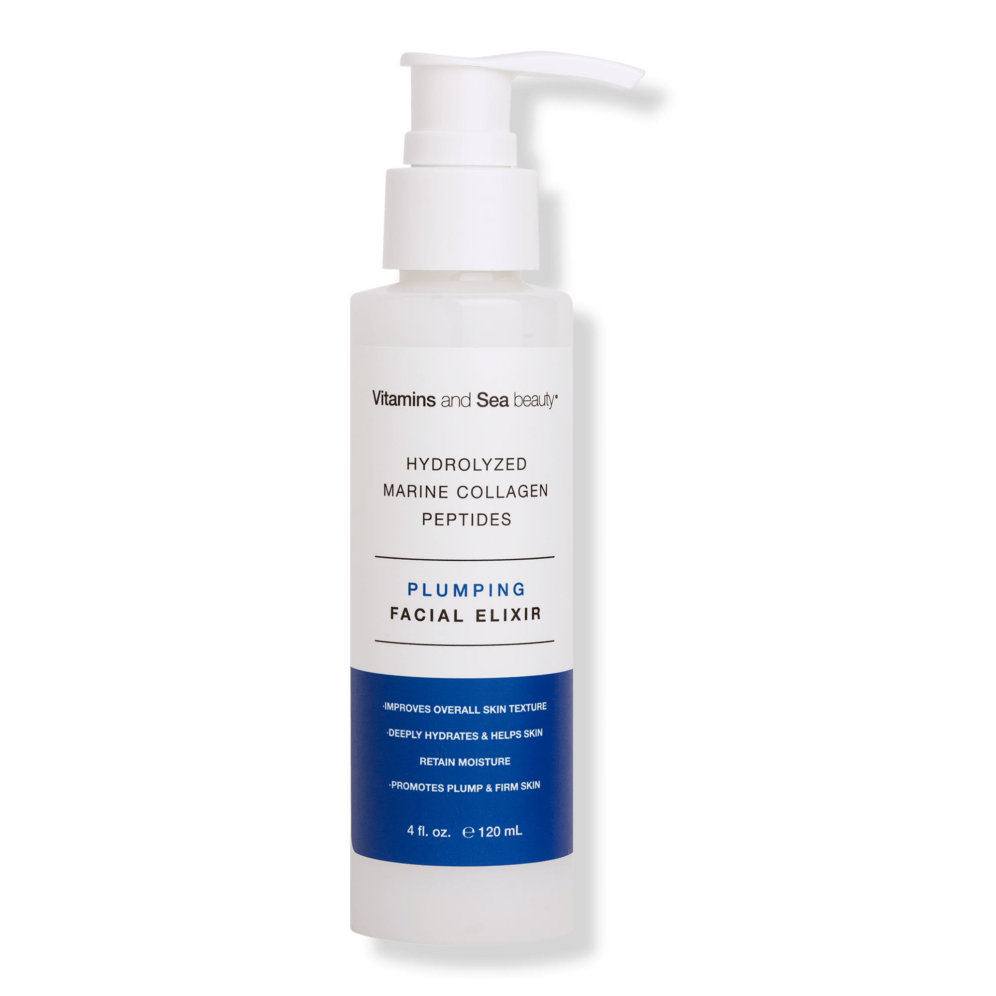 Vitamins And Sea Beauty Hydrolyzed Marine Collagen Peptides Plumping