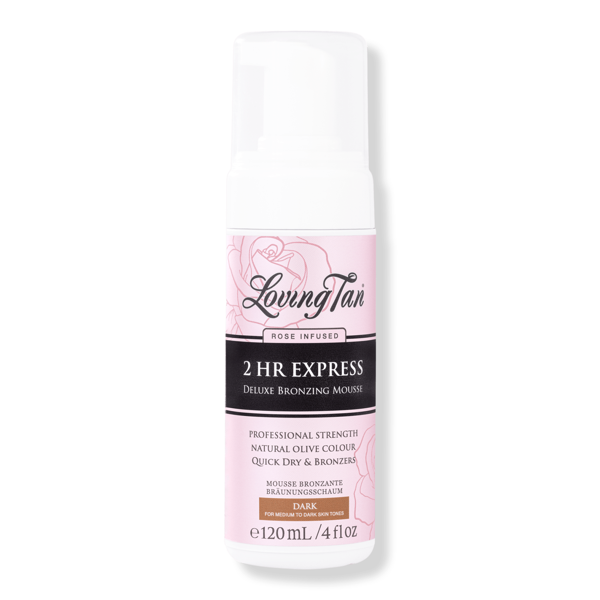 Loving Tan 2 HR Express Self Tanning Mousse Dark Rose Ulta Beauty