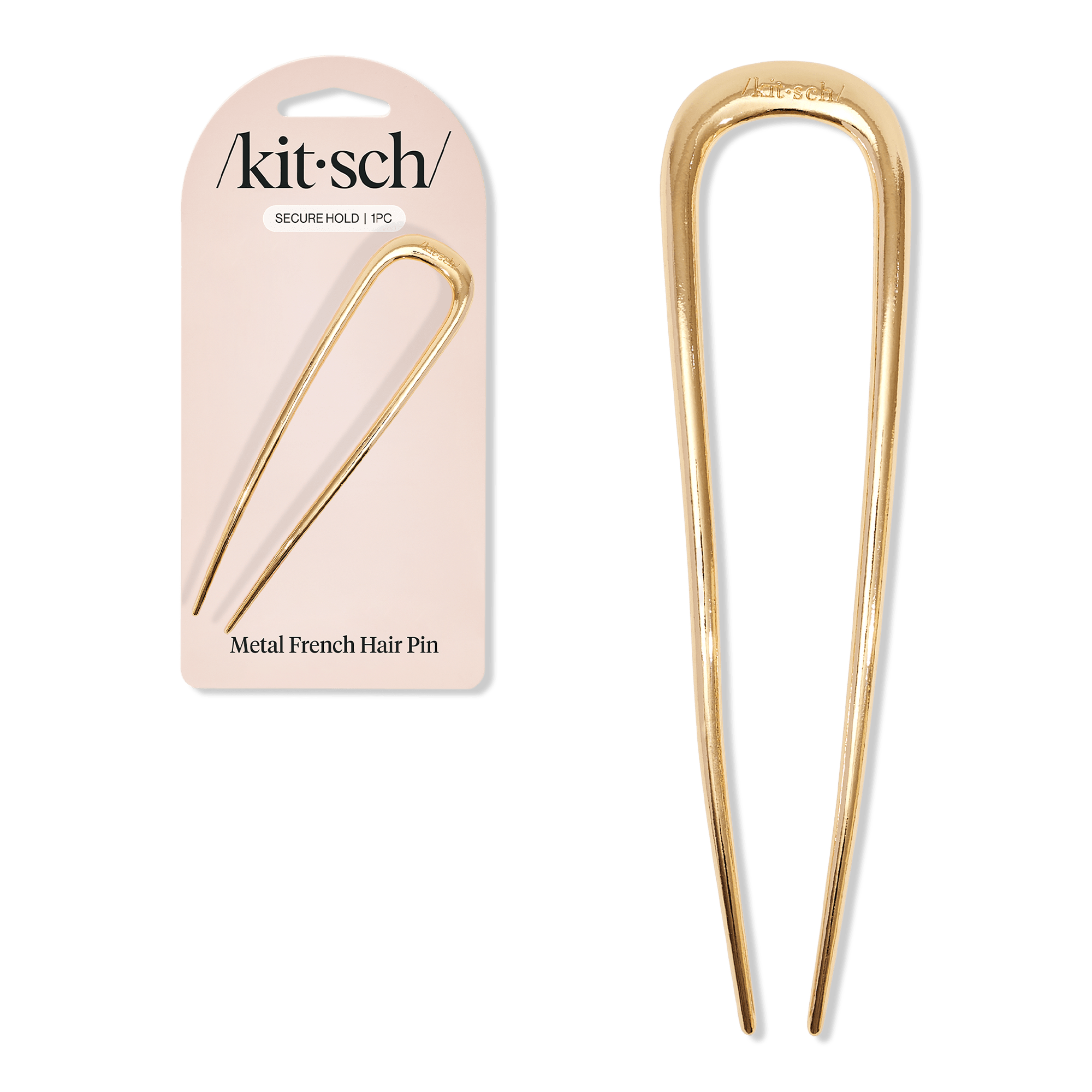 Kitsch Metal French Hair Pin International Shipping