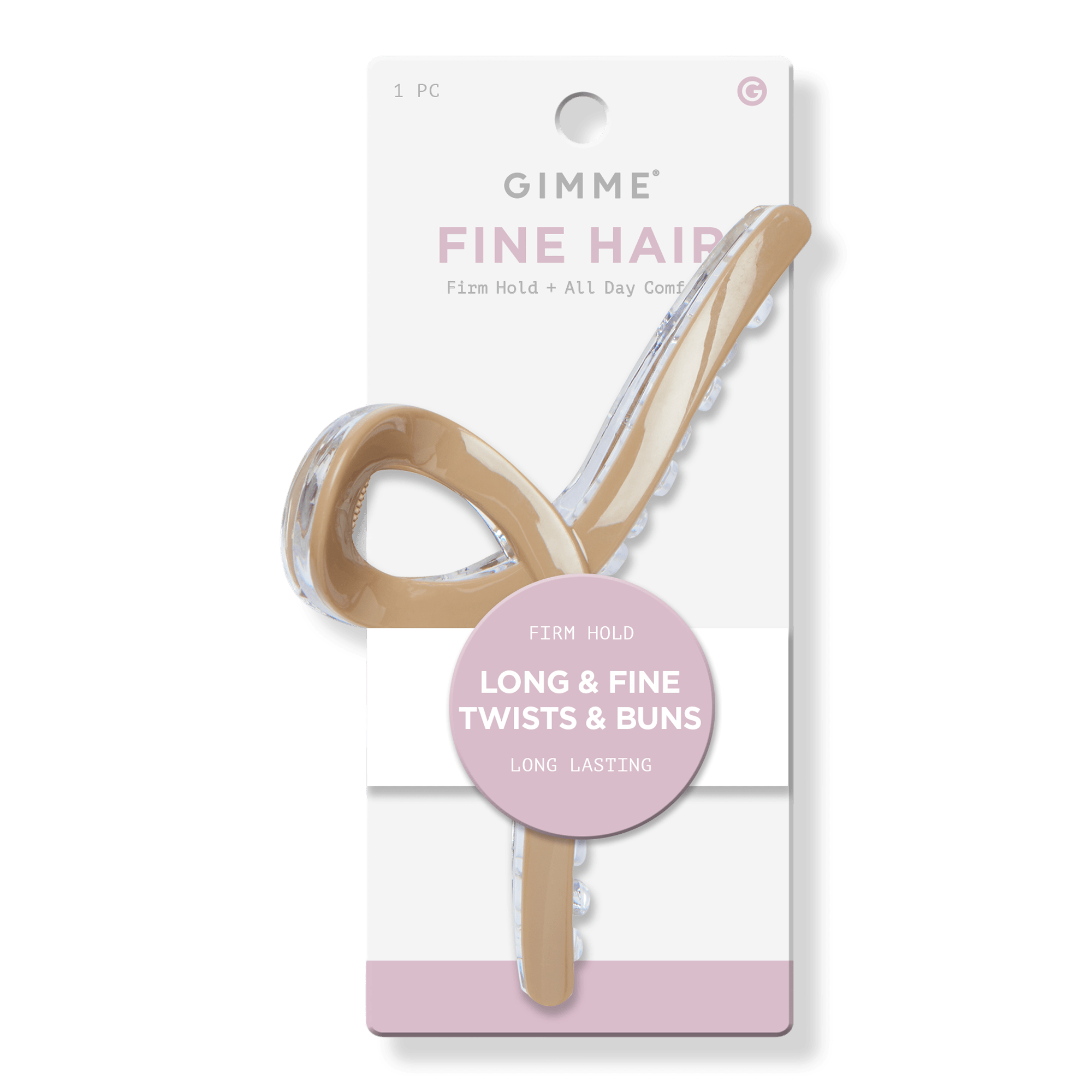 GIMME beauty Fine Hair Loop Sand Claw Clip Clips Ulta Beauty