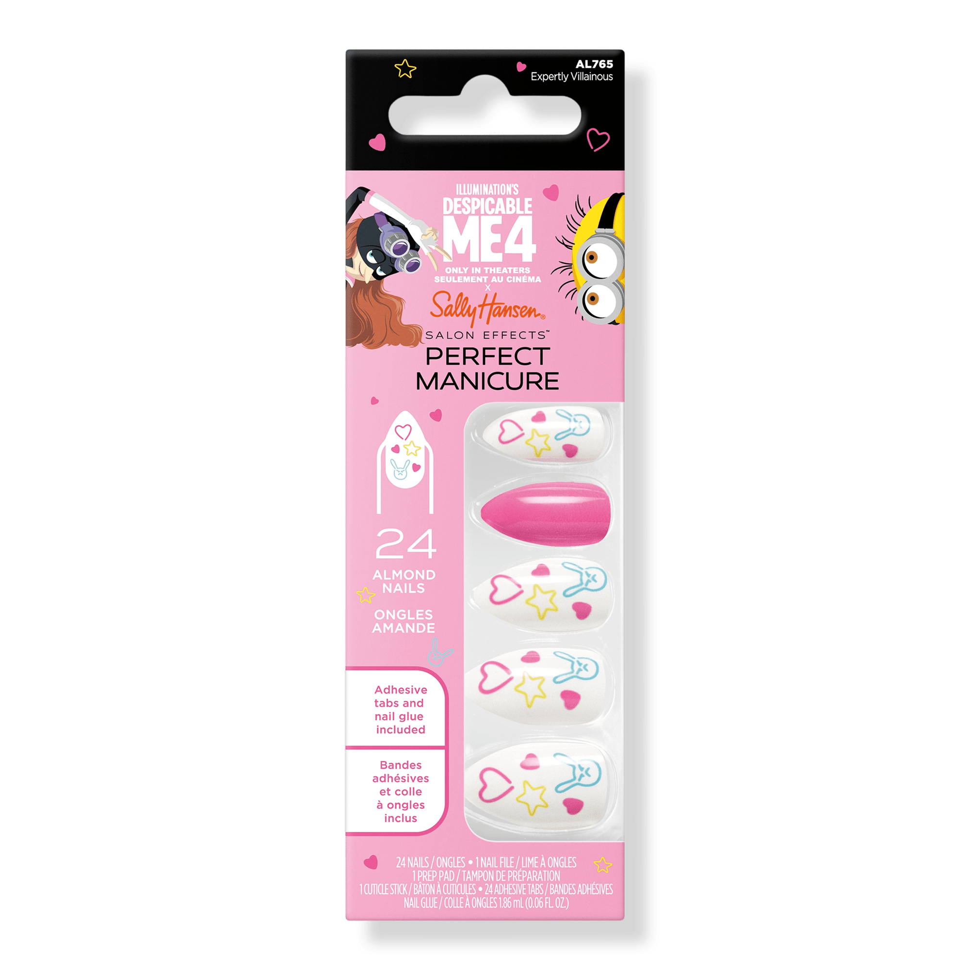 Sally Hansen Salon Effects Perfect Manicure x Despicable Me 4 Press