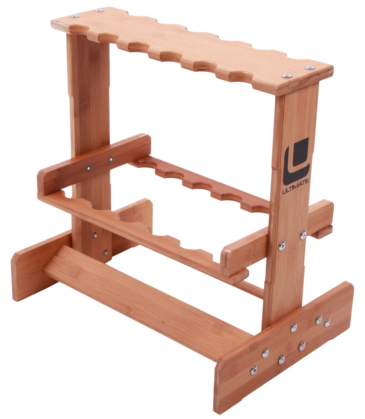 Ultimate Wooden Wall Rod Rack 3 Rods