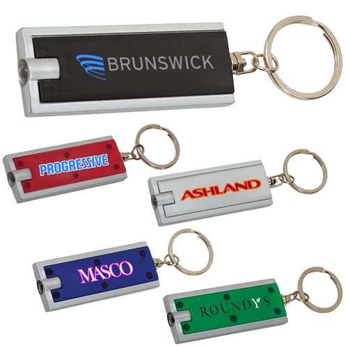 Customized Flat Key Tag Lights Key Tags Flashlights