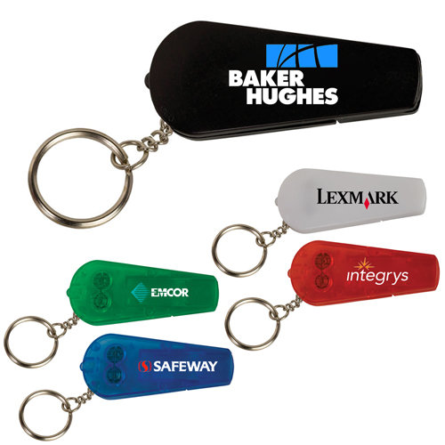 Personalized Whistle Key Tag Lights Key Tags Flashlights