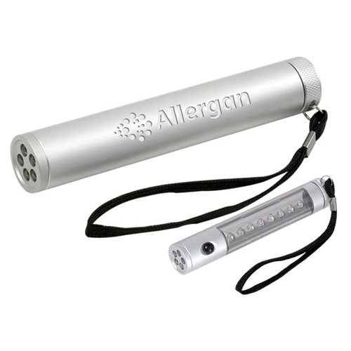 Promotional Logo Mini LED Roadside Safety Lights Metal Flashlights