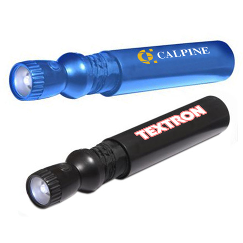 Custom Imprinted Tube Umbrella Flashlights Plastic Flashlights