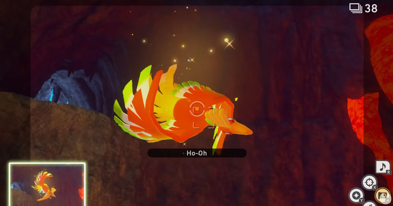 HoOh en New Pokémon Snap Cómo encontrarlo y fotografiarlo