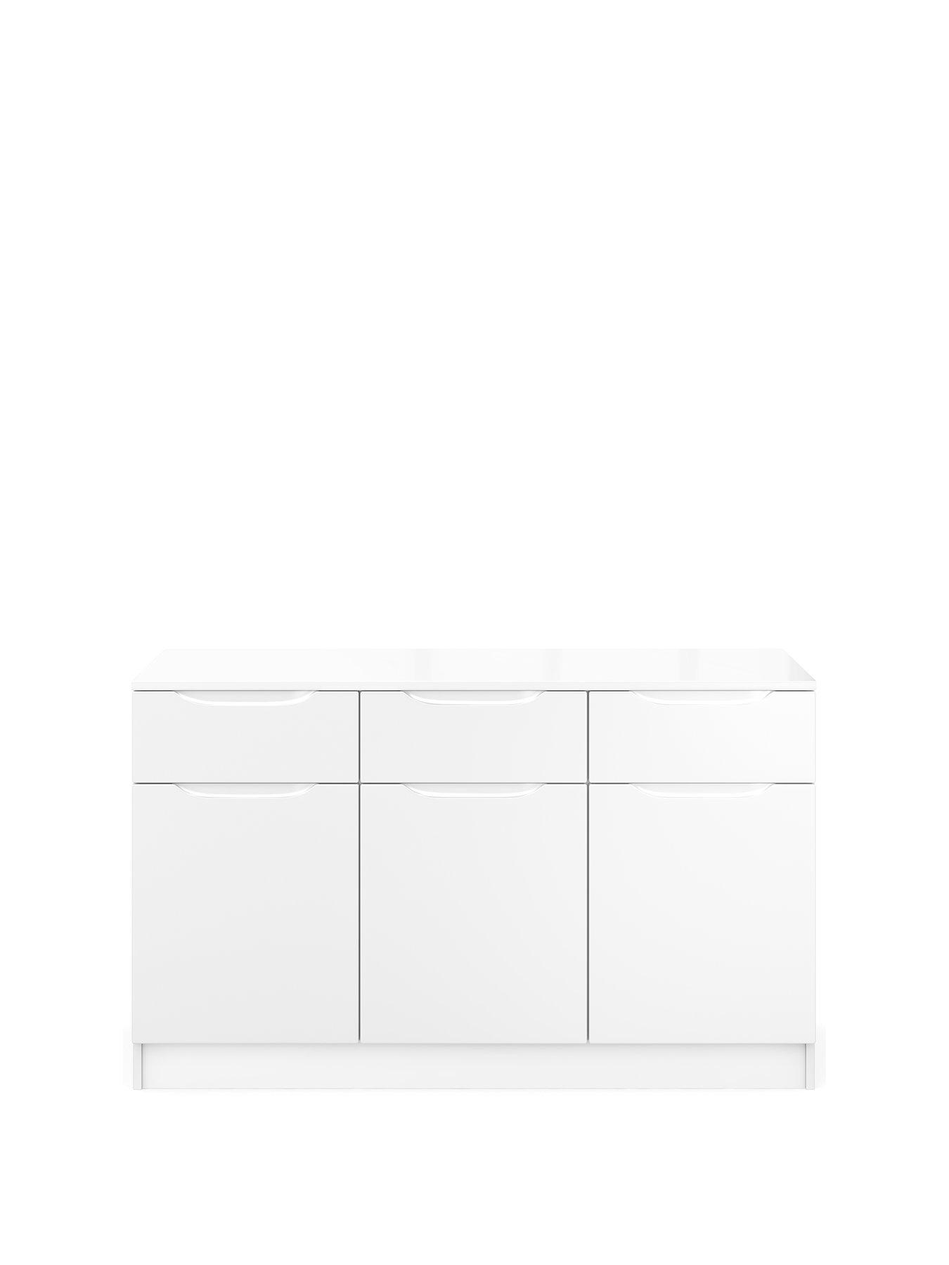 White High Gloss Sideboard Next stickhealthcare.co.uk