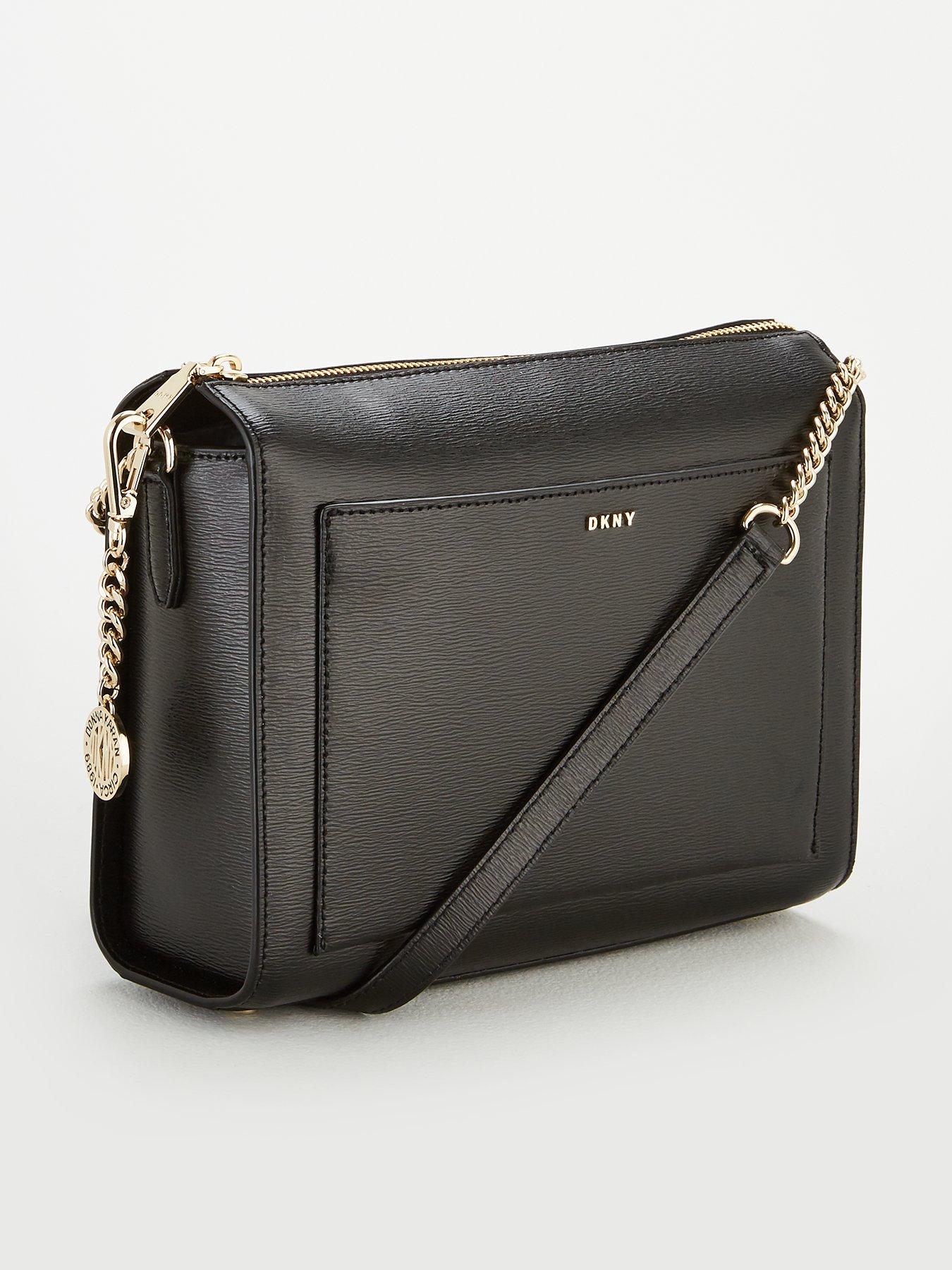 DKNY Bryant Sutton Medium Box Cross Body Bag Black very.co.uk