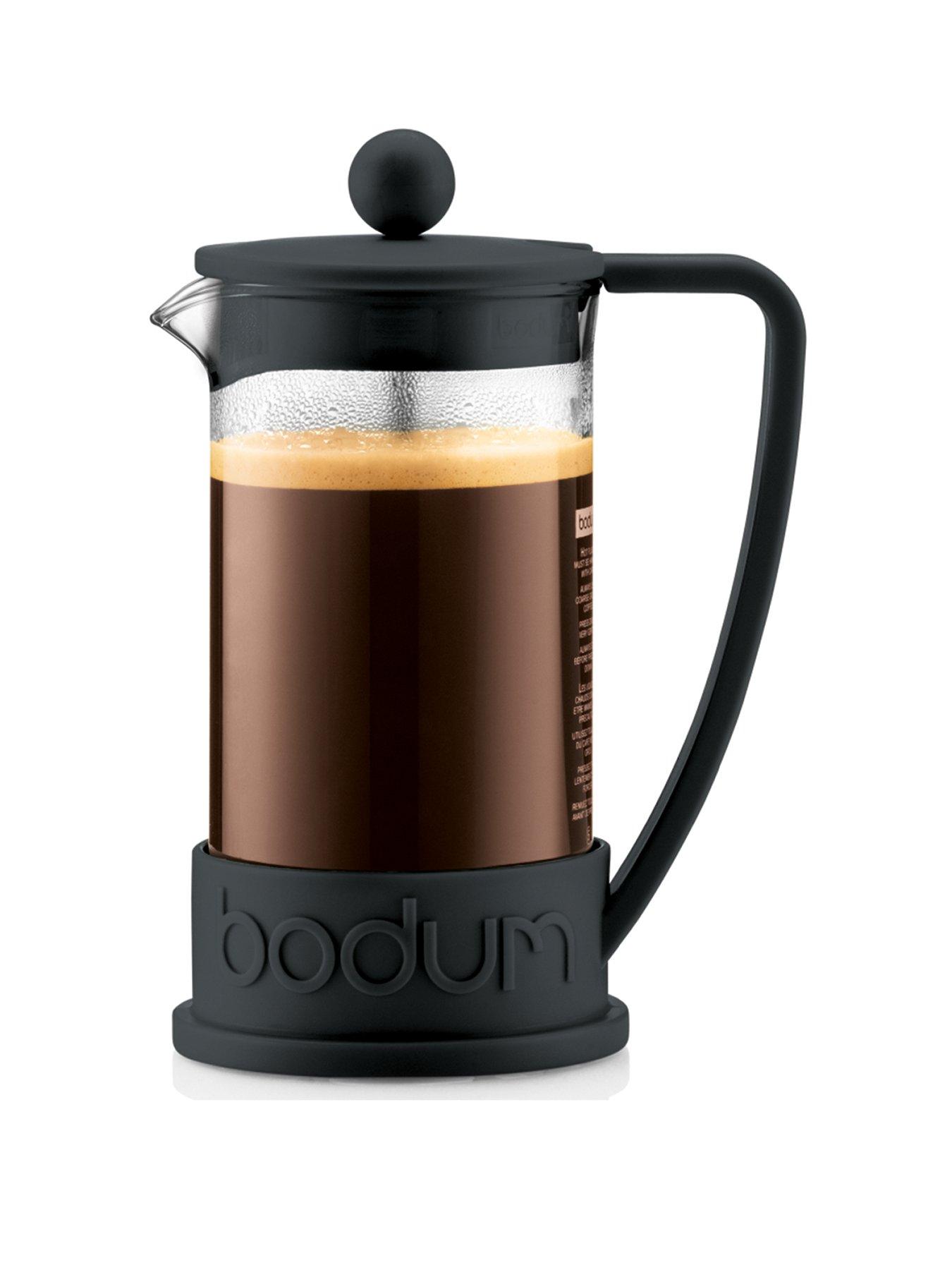 Bodum Black Brazil French Press 8 Cup Coffee Maker, 1 Litre very.co.uk
