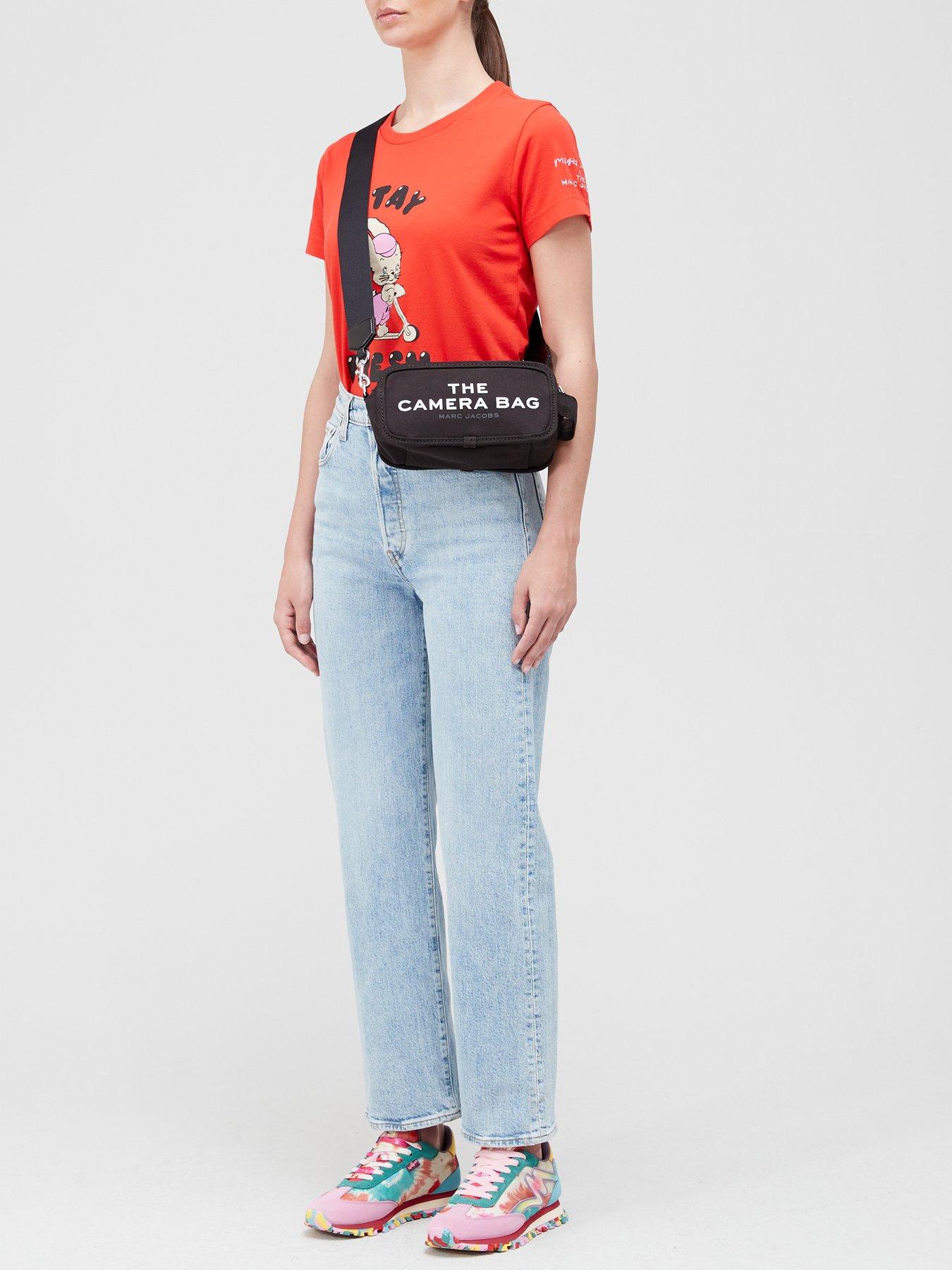 MARC JACOBS The Canvas Camera Crossbody Bag Black very.co.uk