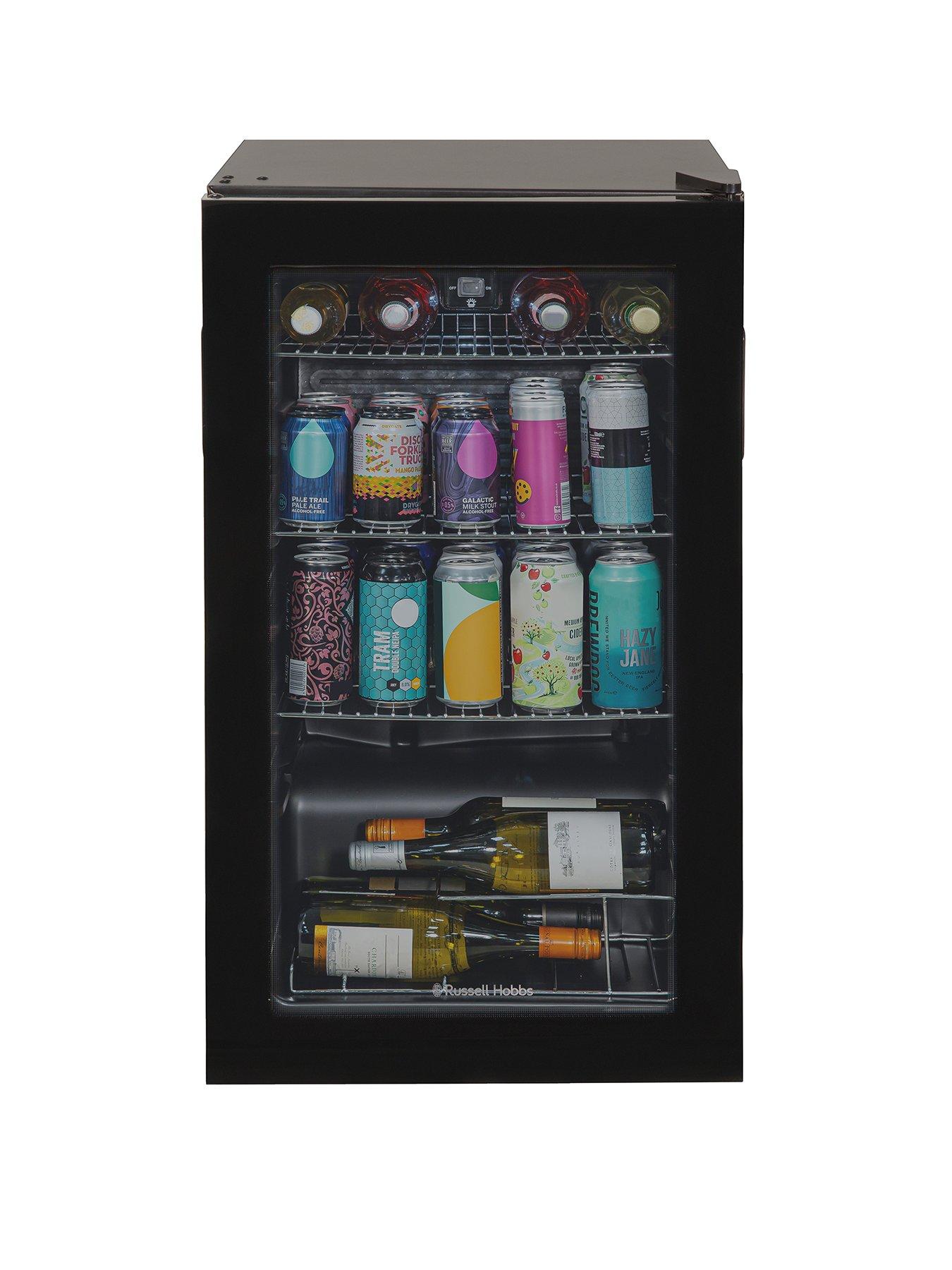 Russell Hobbs RHBC48B UnderCounter Mini Fridge Cooler Black very.co.uk