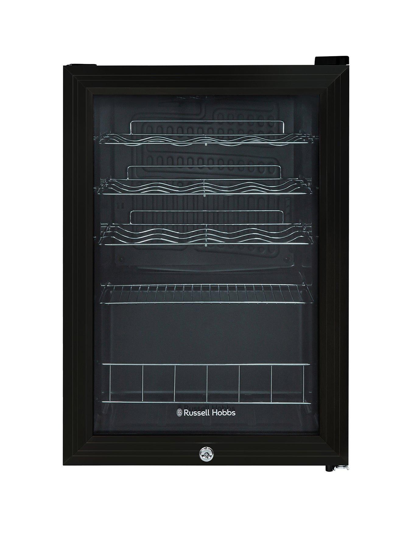 Russell Hobbs RHGWC4BLCK Beer & Wine Drinks Cooler with Lock Black