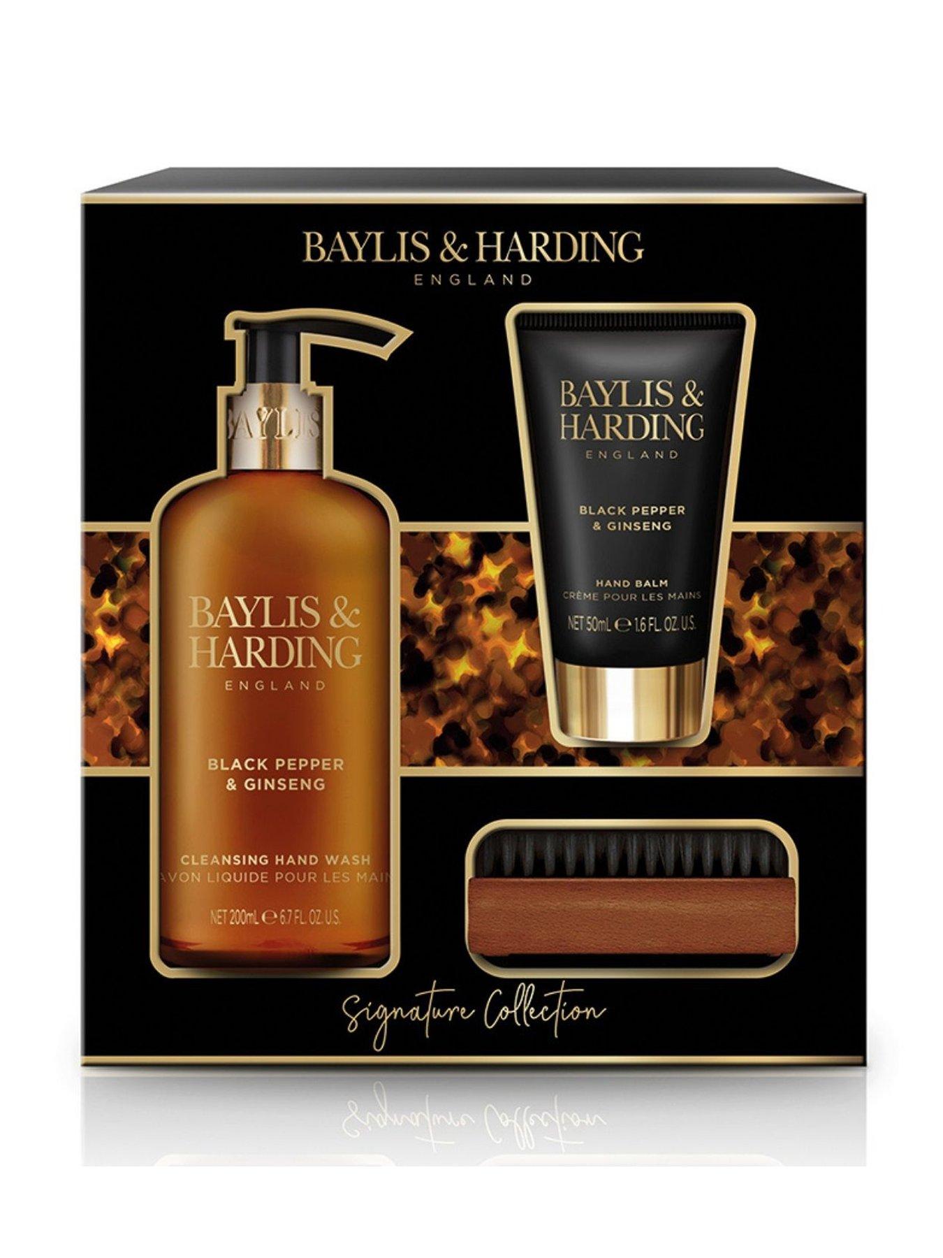 BAYLIS & HARDING Black Pepper & Ginseng Mens Hand Care Gift Set very