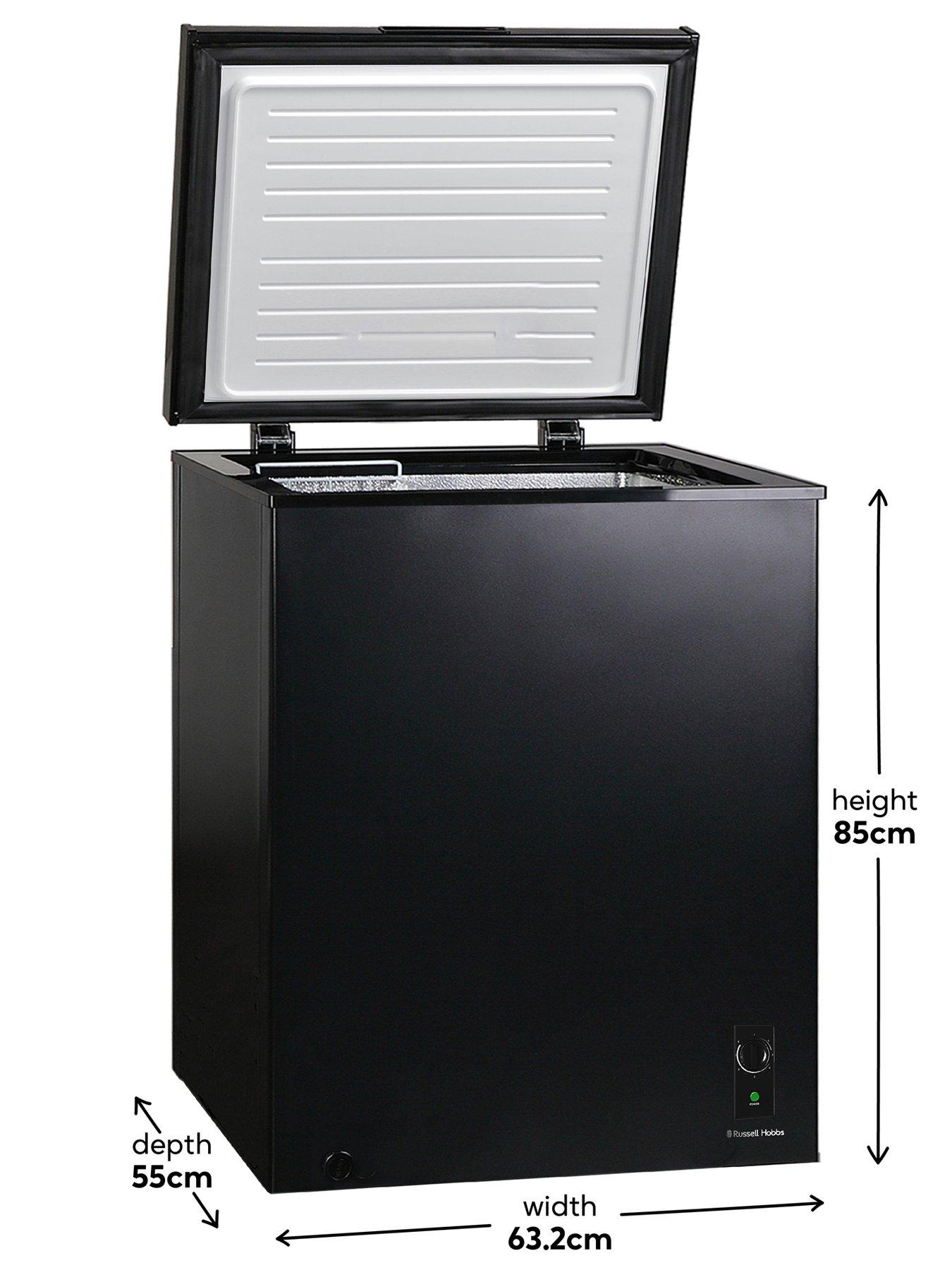 Russell Hobbs RH142CF2002B 142 Litre Chest Freezer Black very.co.uk
