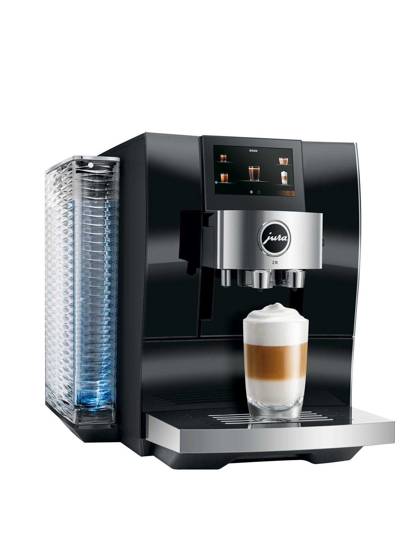Jura Z10 15423 Bean To Cup Coffee Machine Diamond black very.co.uk