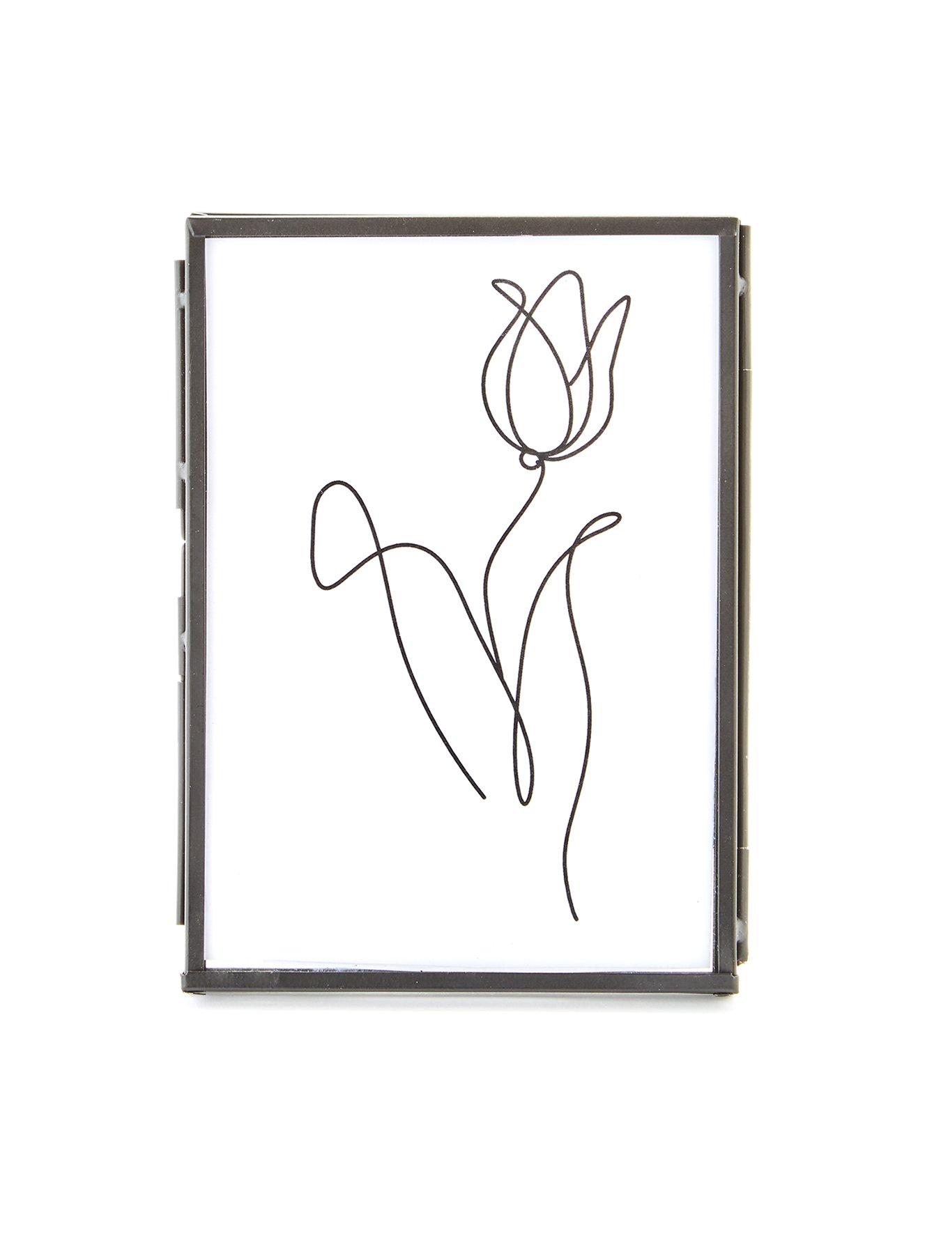 Very Home Black Metal Photo Frame 5 x 7 inch very.co.uk