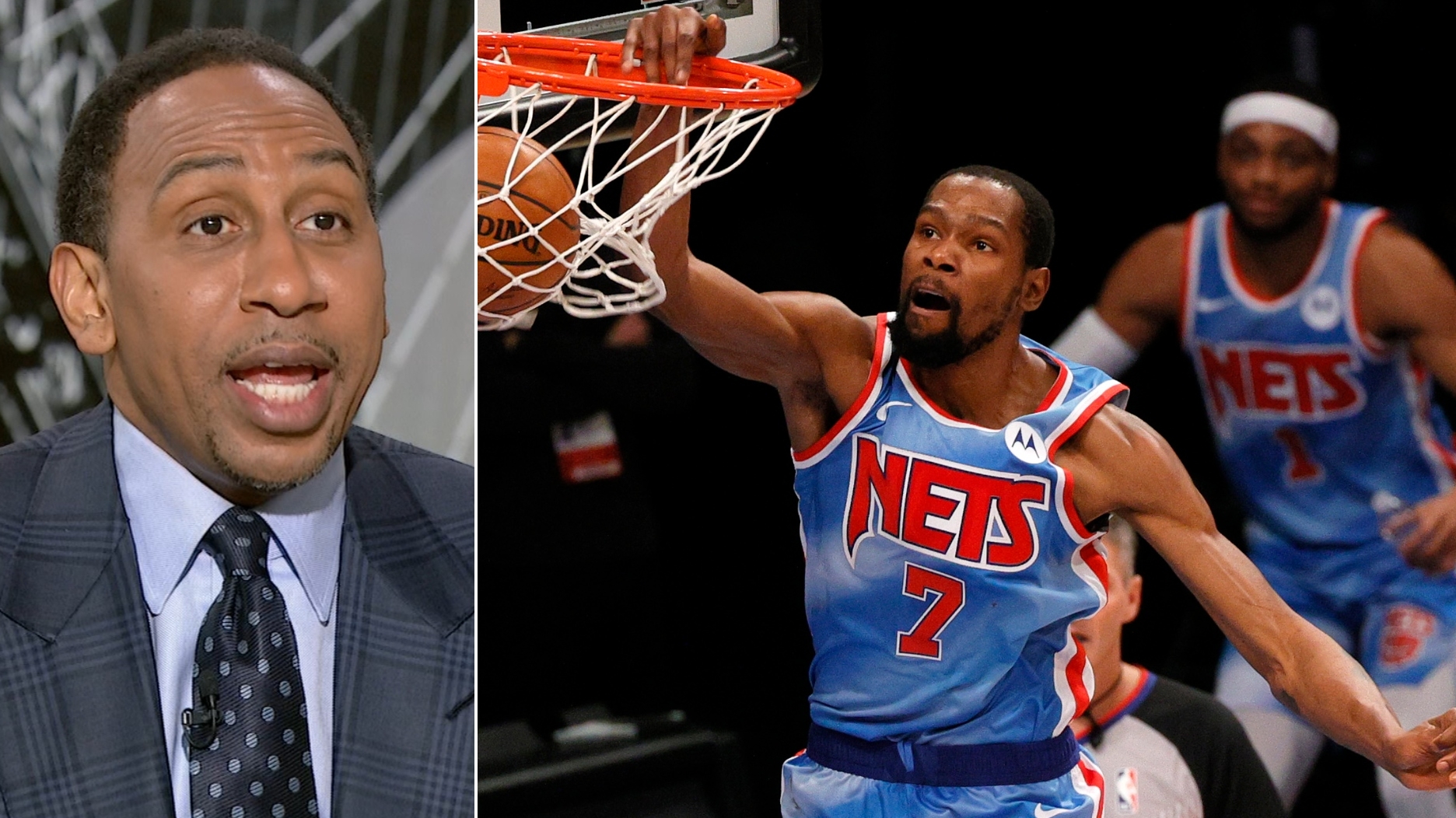 Stephen A. fired up over KD's hot start Watch ESPN