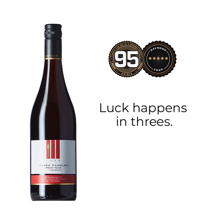 Nga Waka Three Paddles Pinot Noir 2020 Red Wine Vinomofo Singapore