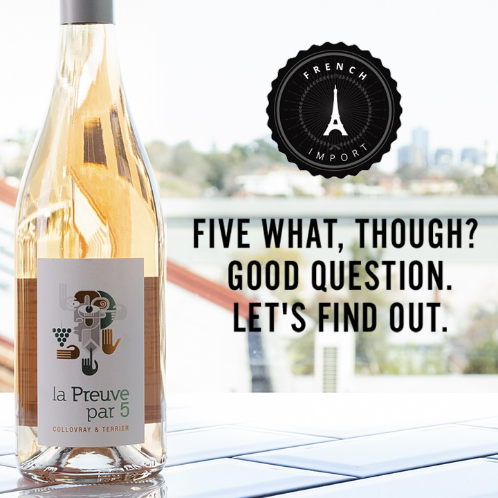 La Preuve Par 5 Rosé 2017 Rose Vinomofo Australia