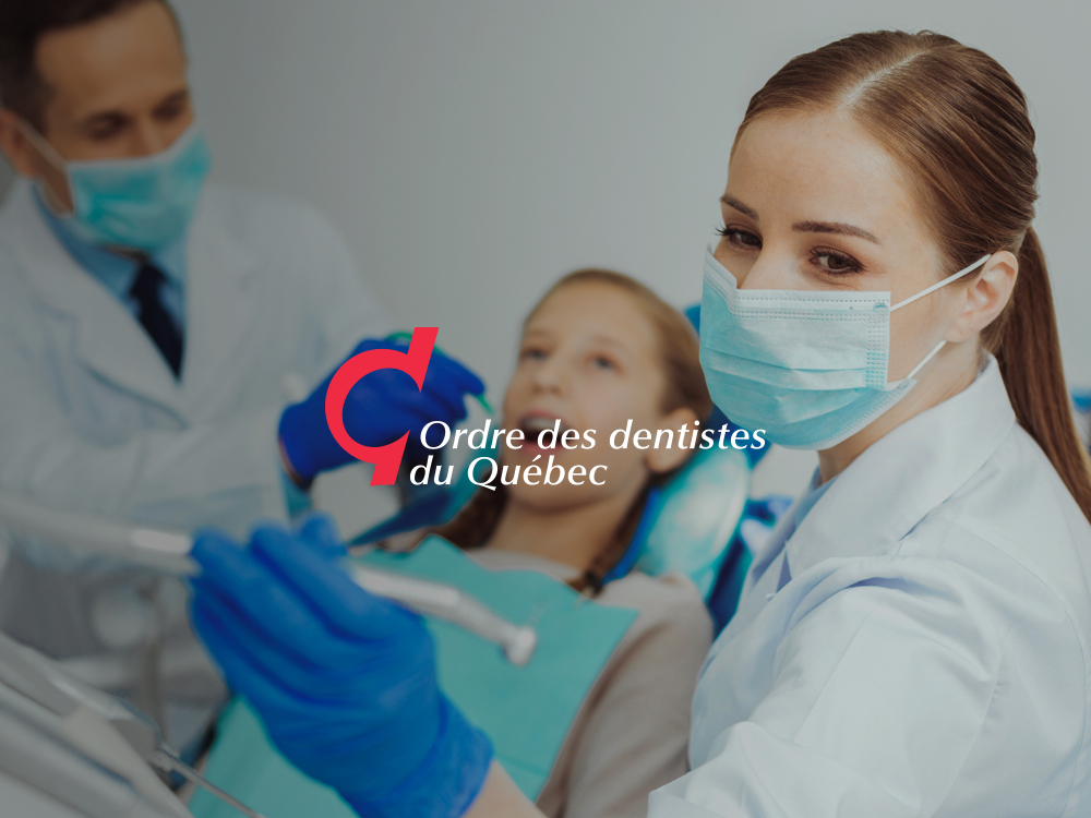 Ordre des dentistes du Québec New WordPress website designed by Vortex