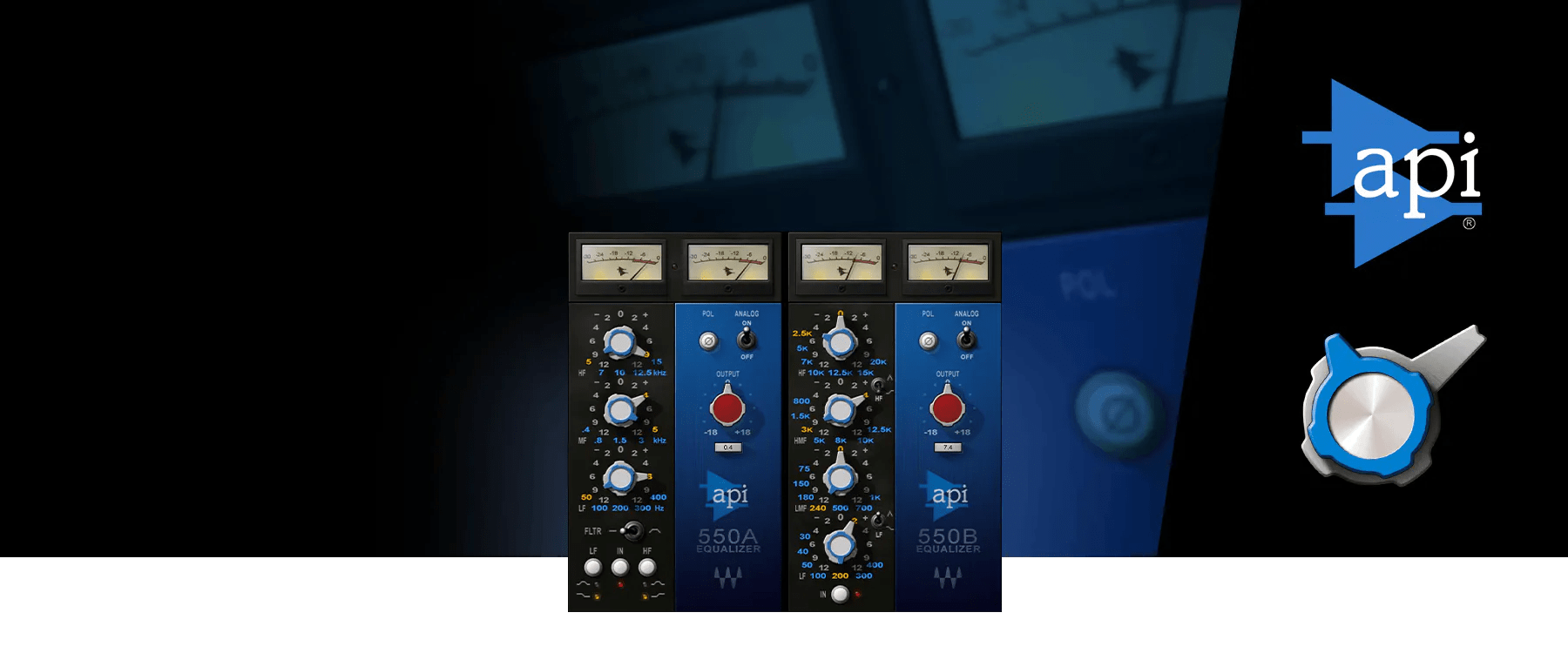 API 550A & API 550B EQ Plugins - Waves Audio