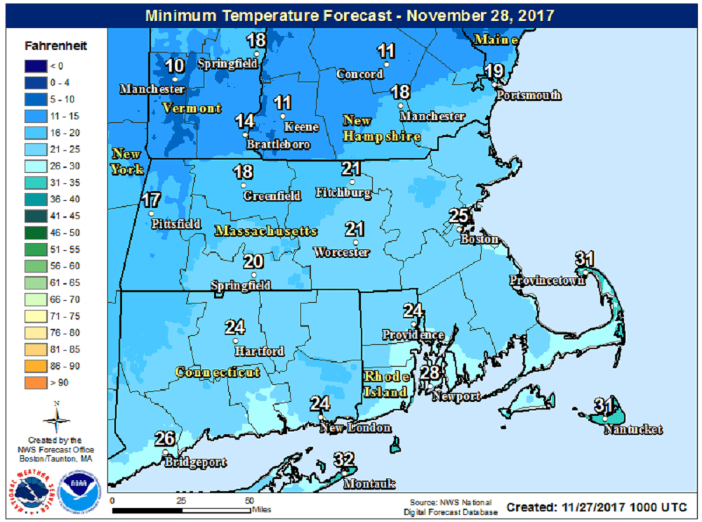 Forecast Dry Pattern Overall This Week WBUR News