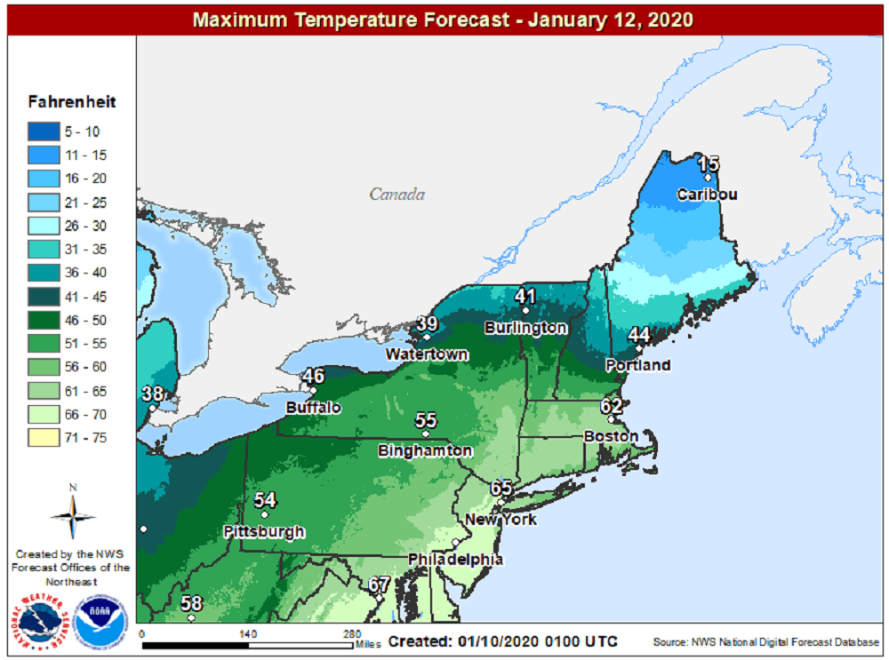 Weekend Weather It's The Middle Of January. But For A Couple Days, It