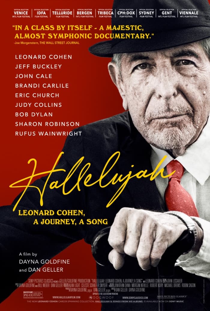 New film explores Leonard Cohen and his most famous song 'Hallelujah